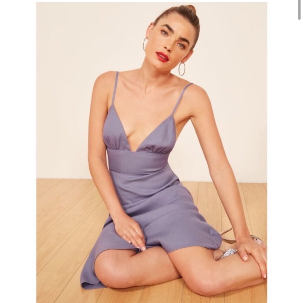 Reformation Talita Dress in Orchid Size 0 Lavender